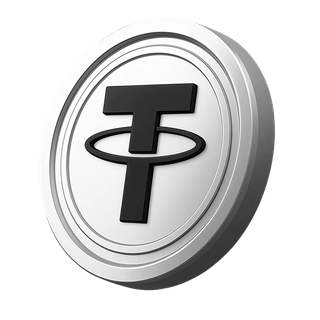 Ícono de Tether USDT ubicado en el apartado de datos de la cuenta